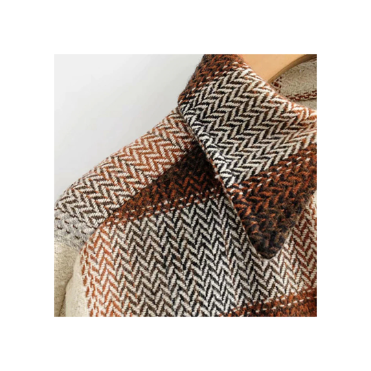 EB | Vintage Mid Coat für Frauen - Stilvoll und Lässig