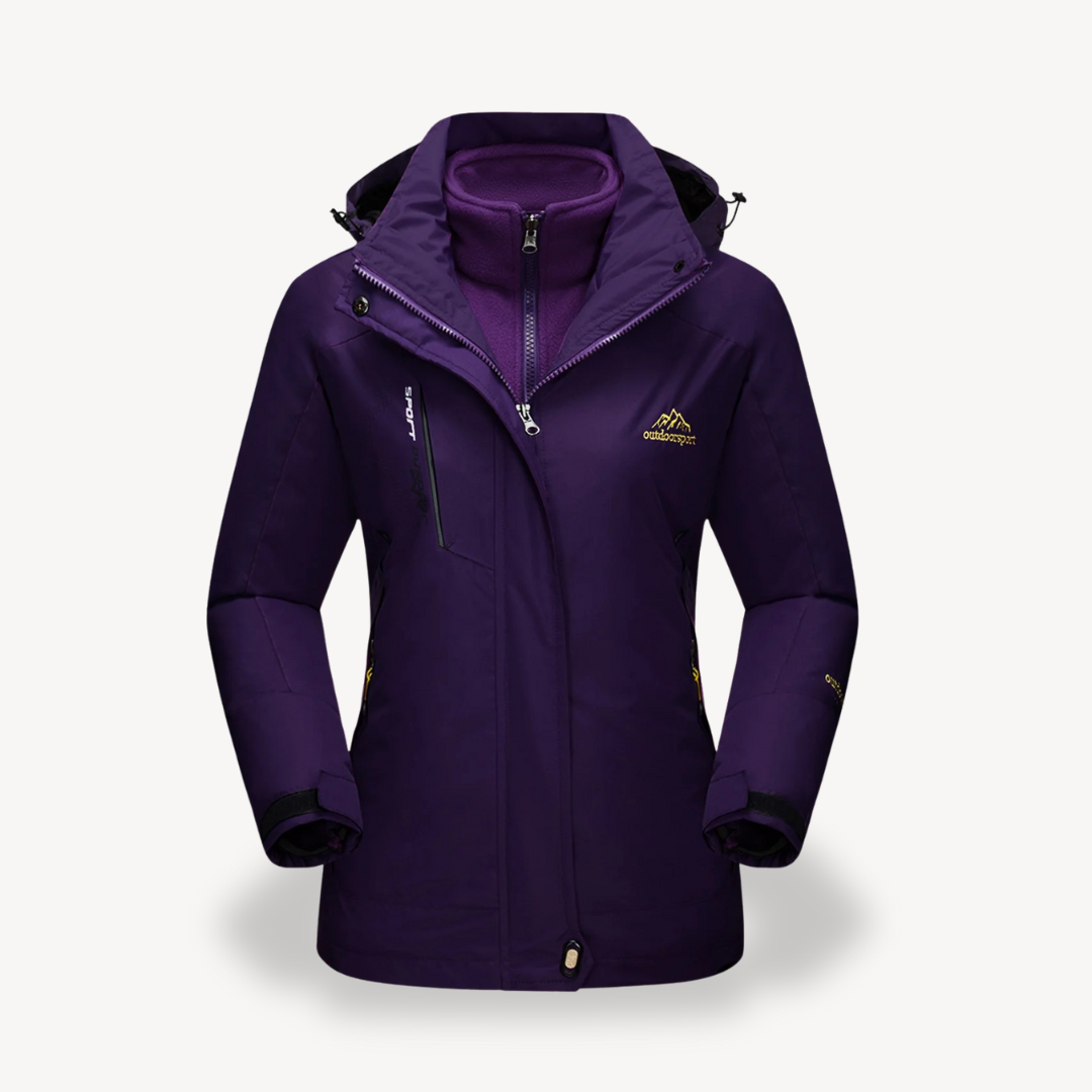 EB | Damen 3-In-1 Wasserdichte Skijacke
