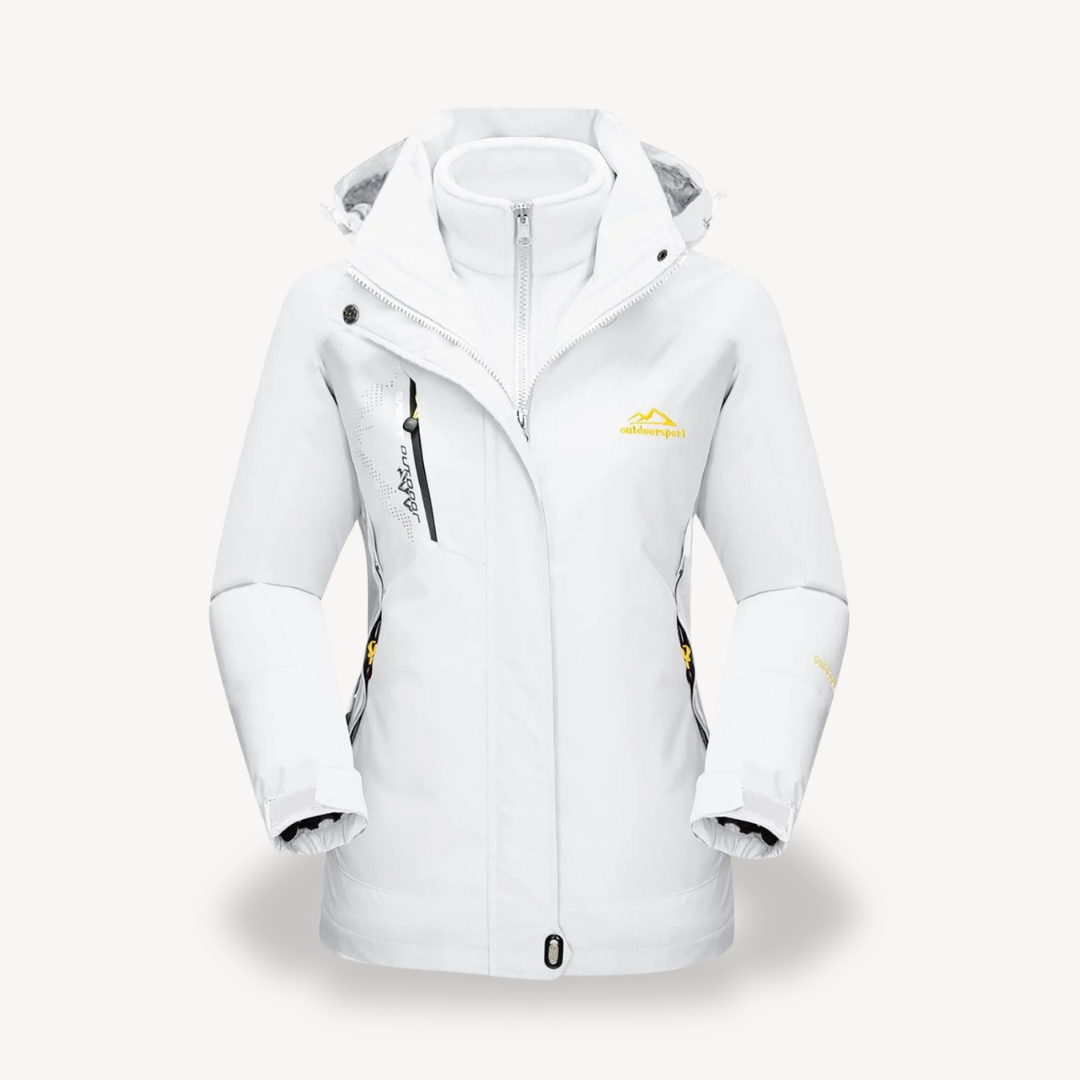 EB | Damen 3-In-1 Wasserdichte Skijacke