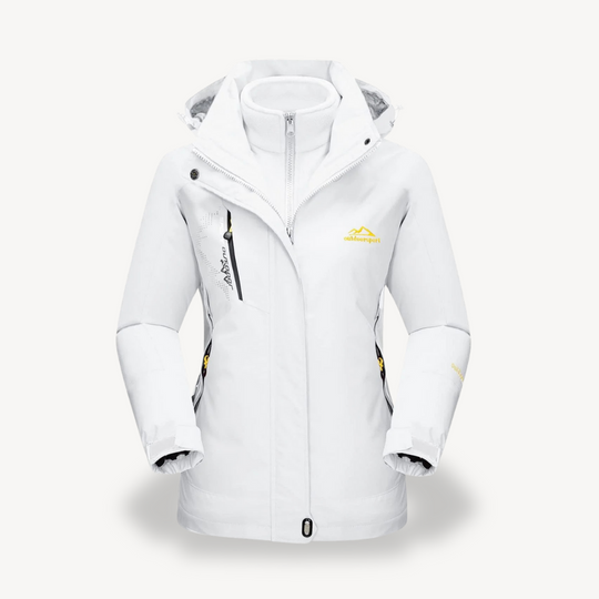 EB | Damen 3-In-1 Wasserdichte Skijacke