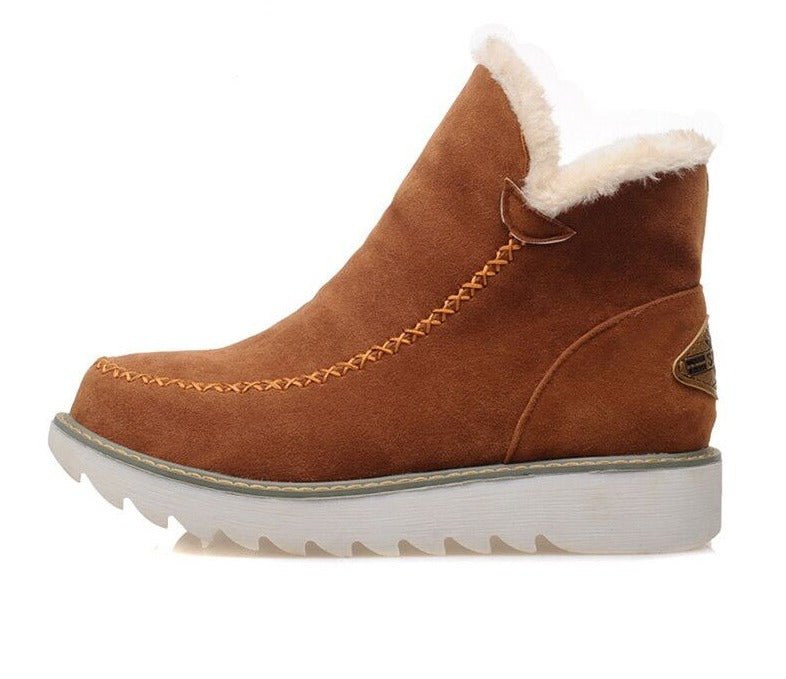 EB | Warme und Bequeme Damen Fleece Stiefel
