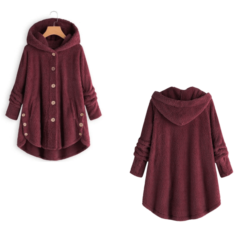 EB | Plüsch Gefütterte Katzenjacke