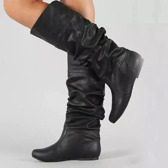 Warm Gefütterte Bequeme Damen Gute Winterschuhe Stiefel EB
