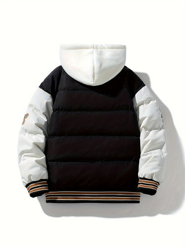 EB | Warme Herren-Pufferjacke mit Kapuze