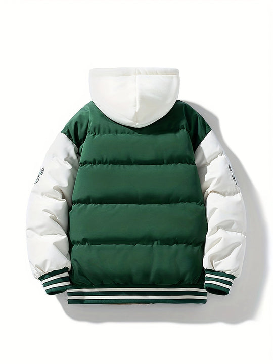 EB | Warme Herren-Pufferjacke mit Kapuze
