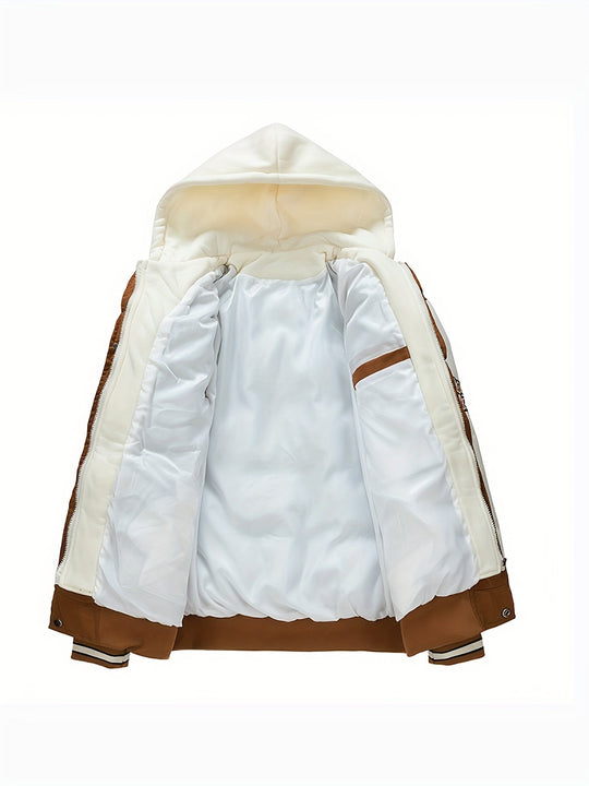EB | Warme Herren-Pufferjacke mit Kapuze