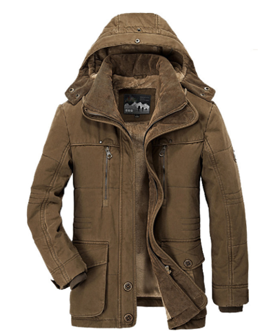 EB | Warme Männer Winterjacke mit Fleece