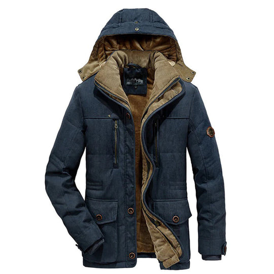 EB | Warme Männer Winterjacke mit Fleece