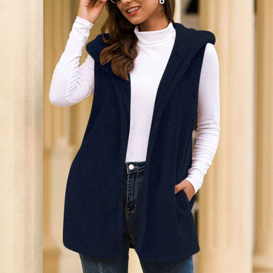 EB | Warme Ärmellose Fleecejacke - Bequem & Vielseitig