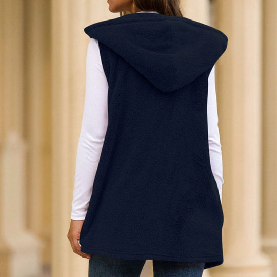 EB | Warme Ärmellose Fleecejacke - Bequem & Vielseitig