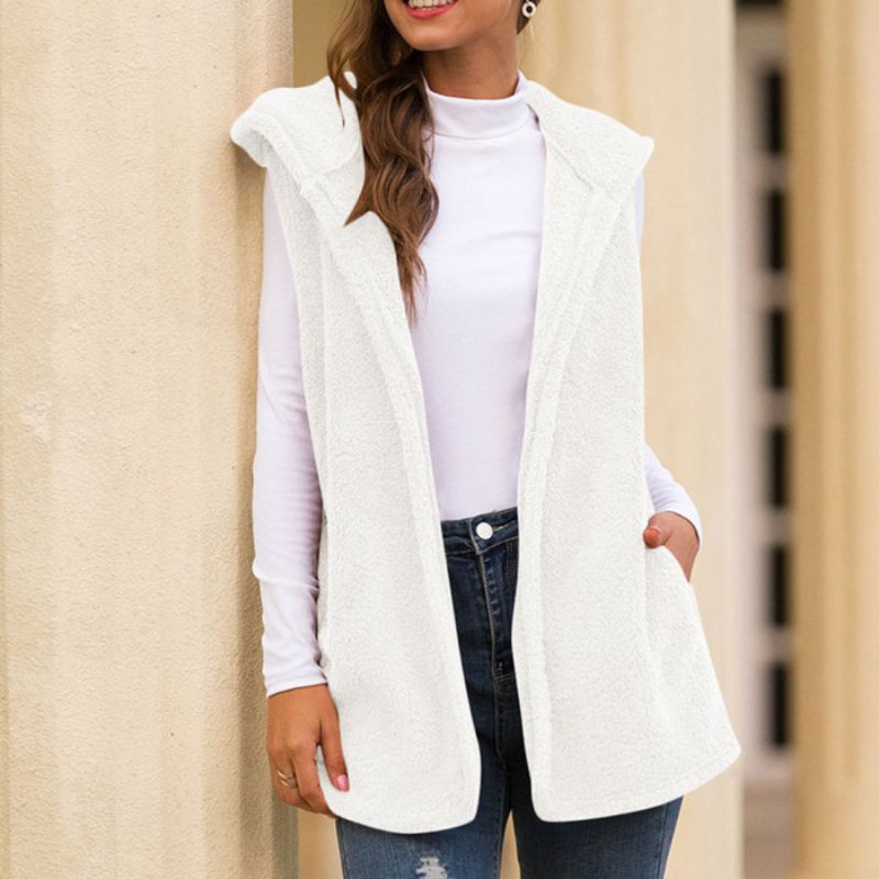 EB | Warme Ärmellose Fleecejacke - Bequem & Vielseitig