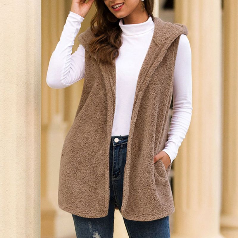 EB | Warme Ärmellose Fleecejacke - Bequem & Vielseitig