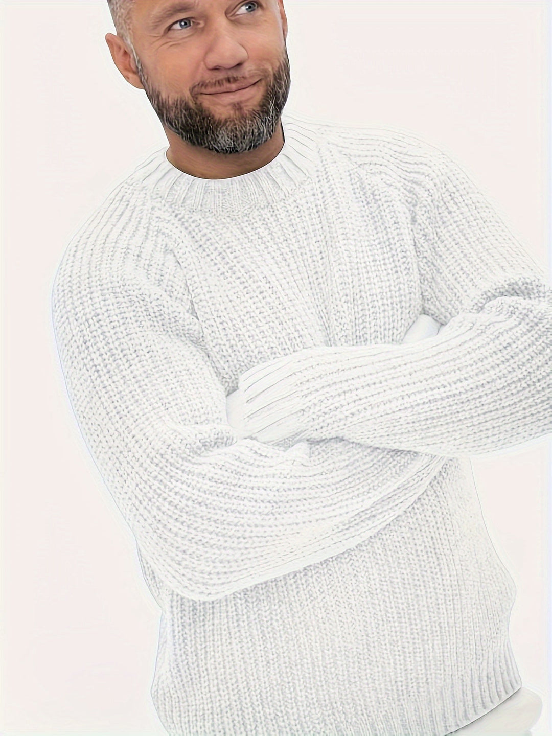 EB | Wärmer Soldaten Strickpullover für Männer