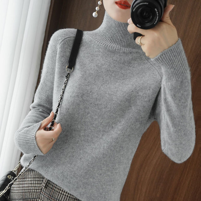 EB | Warmer Rollkragenpullover für Frauen