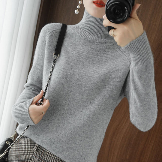 EB | Warmer Rollkragenpullover für Frauen
