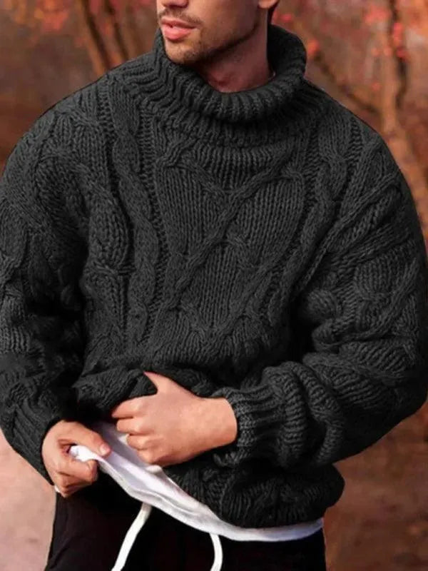 EB | Twist Dicke Herren Rollkragenpullover