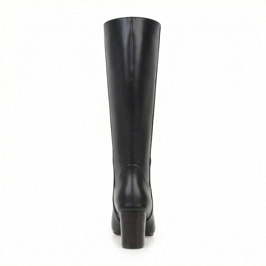 Warme Bequeme Lange Damen Schick Modische Stilvolle Stiefel EB