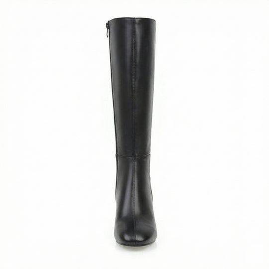 Warme Bequeme Lange Damen Schick Modische Stilvolle Stiefel EB