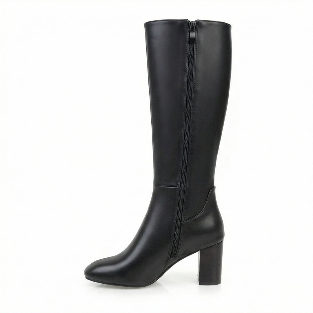 Warme Bequeme Lange Damen Schick Modische Stilvolle Stiefel EB