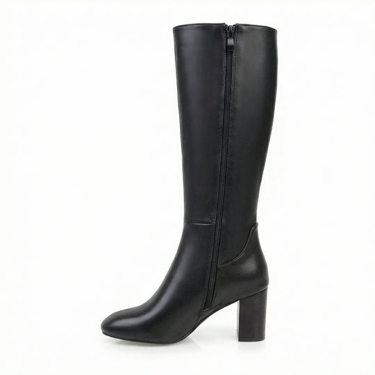 Warme Bequeme Lange Damen Schick Modische Stilvolle Stiefel EB