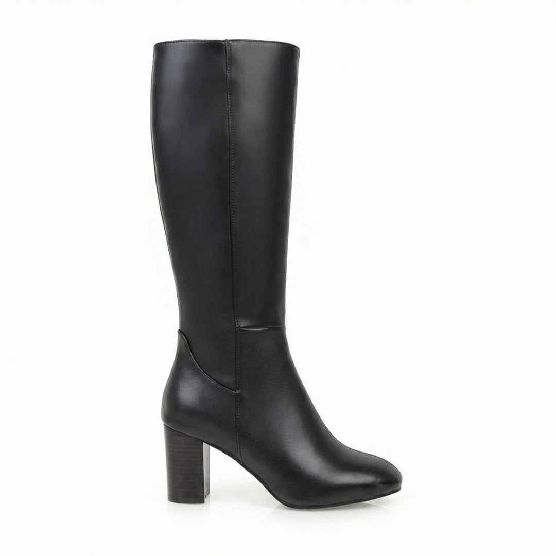 Warme Bequeme Lange Damen Schick Modische Stilvolle Stiefel EB