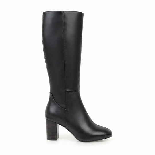 Warme Bequeme Lange Damen Schick Modische Stilvolle Stiefel EB