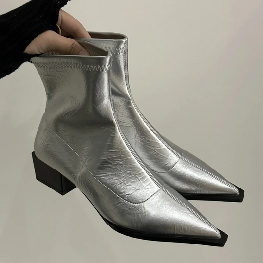 Warme Weiche Elegante Bequeme Flauschige Stiefelette EB