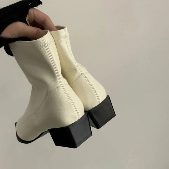 Warme Weiche Elegante Bequeme Flauschige Stiefelette EB