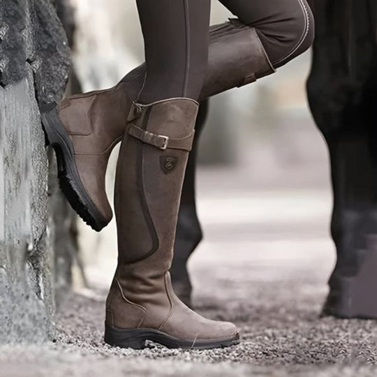 Wasserfeste Warme Damen Allwetter Bequeme Leichte Stiefel EB