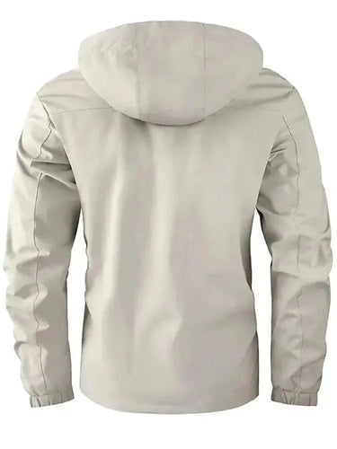 EB | Wasserdichte Kapuzen Herren Windbreaker Jacke
