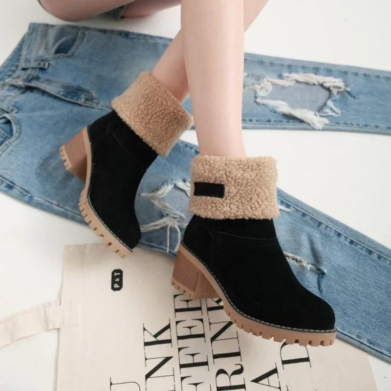 EB | Warm gefütterte bequeme Damenstiefel