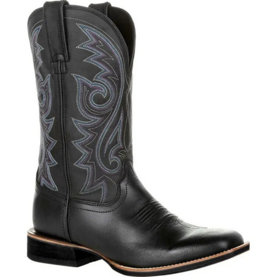 EB | Herren Schwarz Western Cowboystiefel