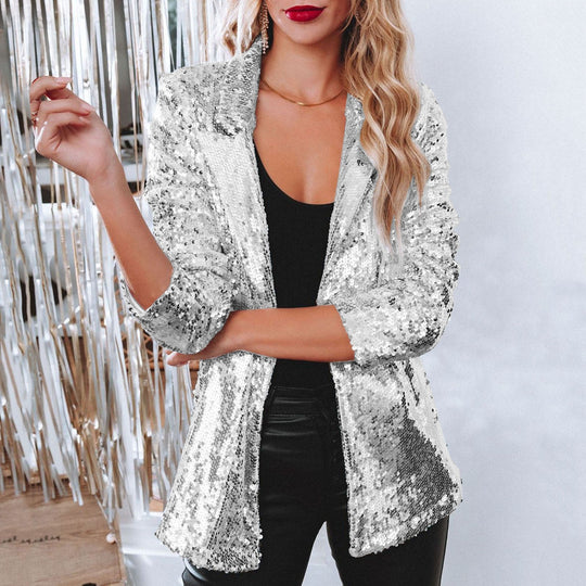 EB | Glamouröse Pailletten Blazer