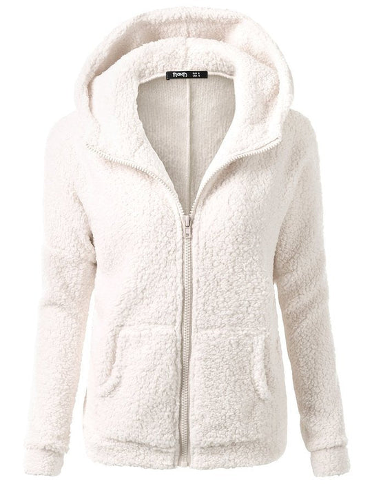 EB | Weicher Fleece-Cardigan Schön & Warm & Vielseitig