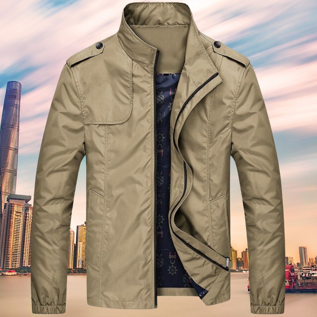 EB | Winddichte Herrenjacke mit Kragen