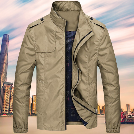 EB | Winddichte Herrenjacke mit Kragen