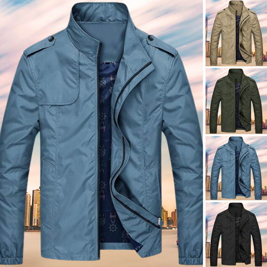 EB | Winddichte Herrenjacke mit Kragen