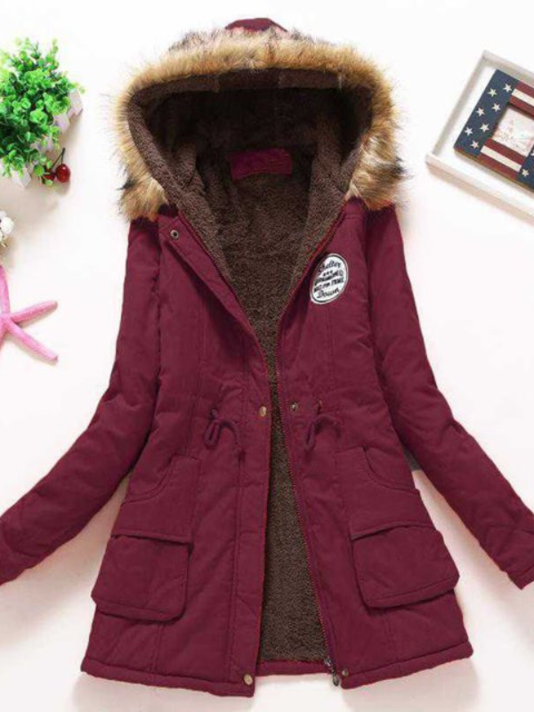EB | Slim-Fit Parka mit Kapuze - Bequem & Stilvoll