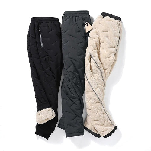 EB | Herren Doppel-Lagen-Hose - Fleece gefüttert & stilvolles Design