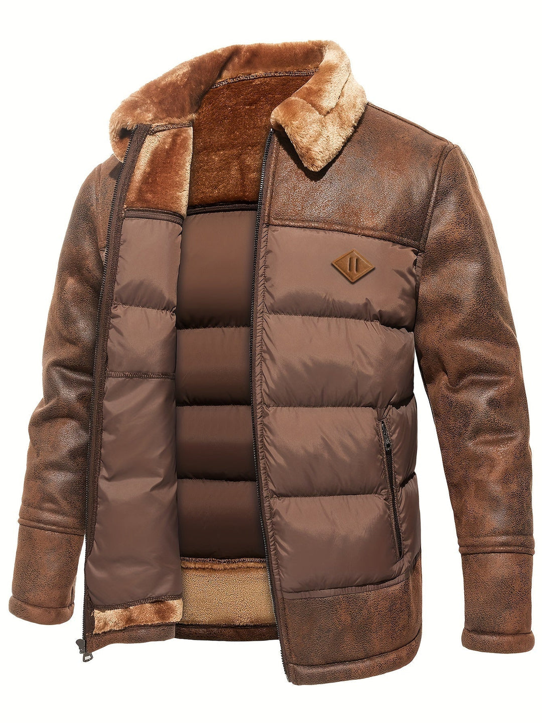 EB | Winter Warme Fleecejacke für Herren