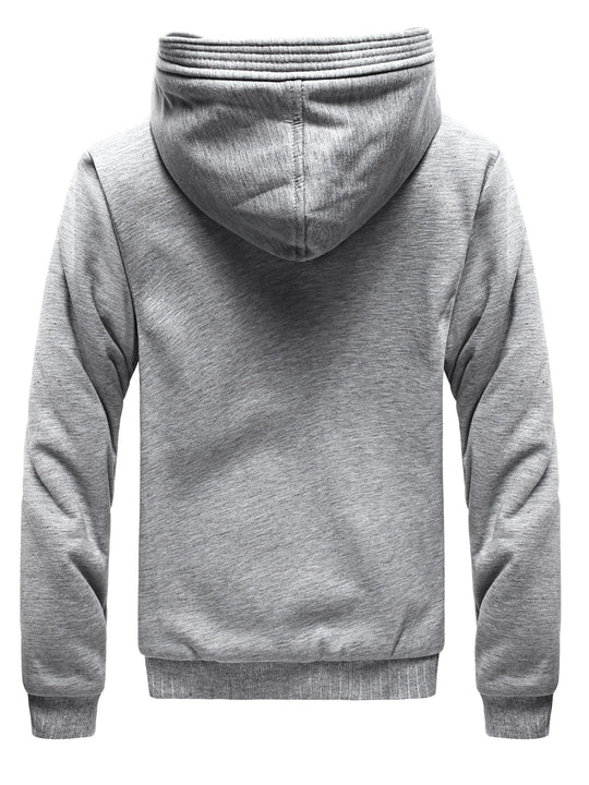 EB | Winter warme Fleecejacke mit Kapuze