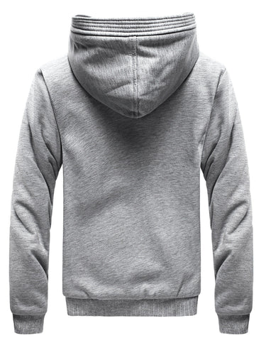 EB | Winter warme Fleecejacke mit Kapuze
