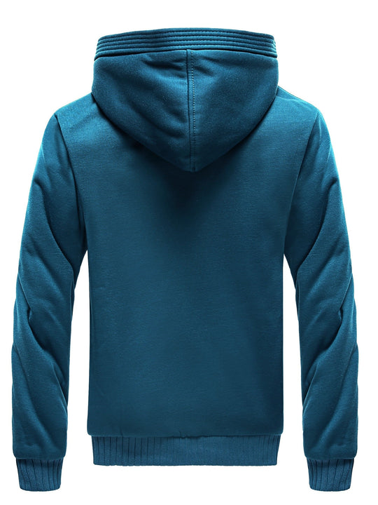 EB | Winter warme Fleecejacke mit Kapuze