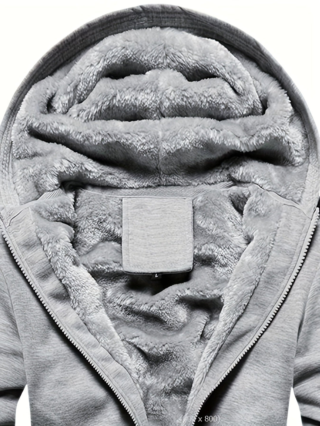 EB | Winter warme Fleecejacke mit Kapuze