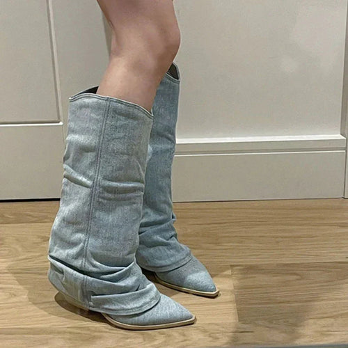 EB | Winterfest Denim Stiefel