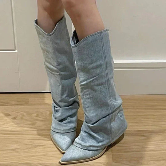 EB | Winterfest Denim Stiefel