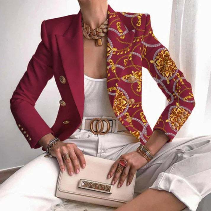 EB | Bedruckte Blazerjacke