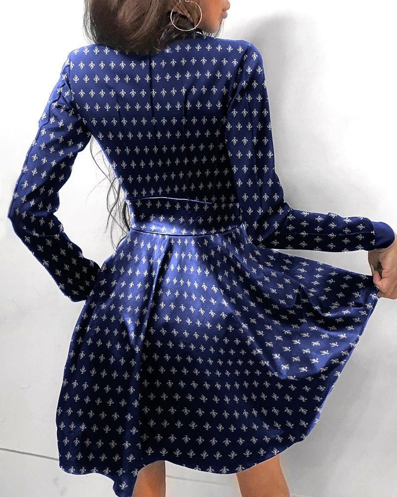 EB | Leder-Reißverschluss Minikleid