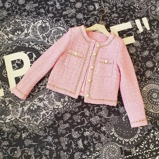 EB | Damen Tweed Slim Fit Jacke
