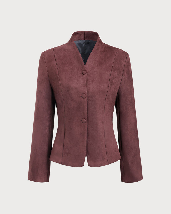 EB | Tailored Jacket Strukturierter Button up Blazer